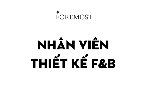 Nhân Viên Thiết Kế F&B
