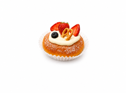 Strawberry brioche