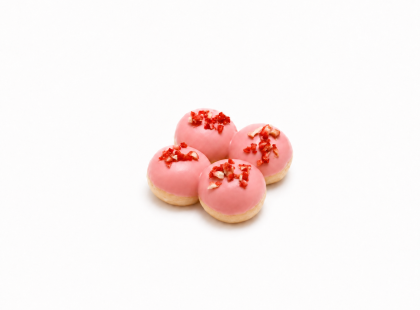 Da Lat Strawberry Cream Bun (set 4 cái)