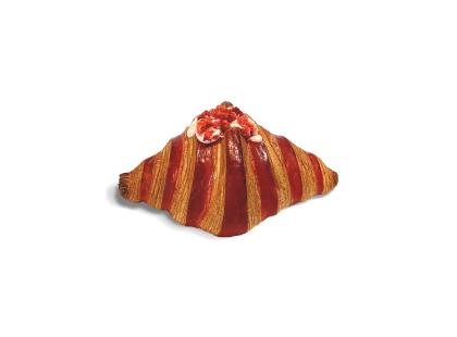 Bánh Croissant phủ Dâu Tây