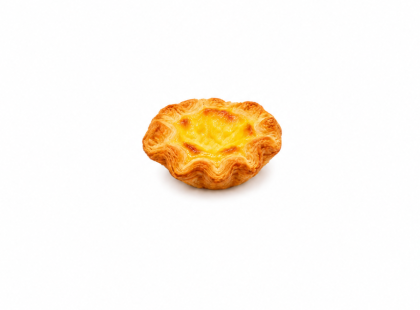 Egg Custard Puff Tart