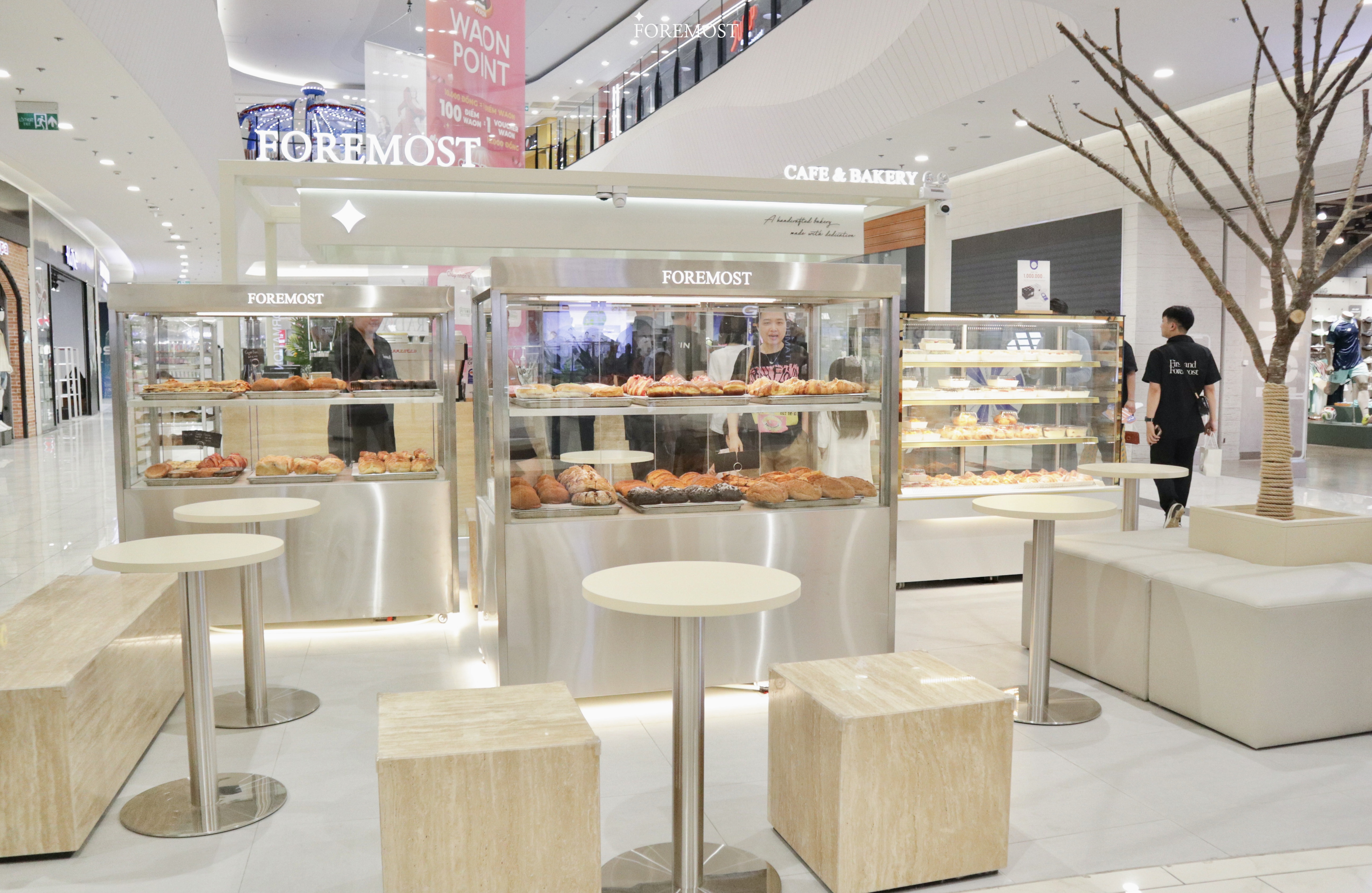 Không gian cửa hàng Foremost tại Aeon Mall Hà Đông Không gian cửa hàng Foremost tại Aeon Mall Hà Đông